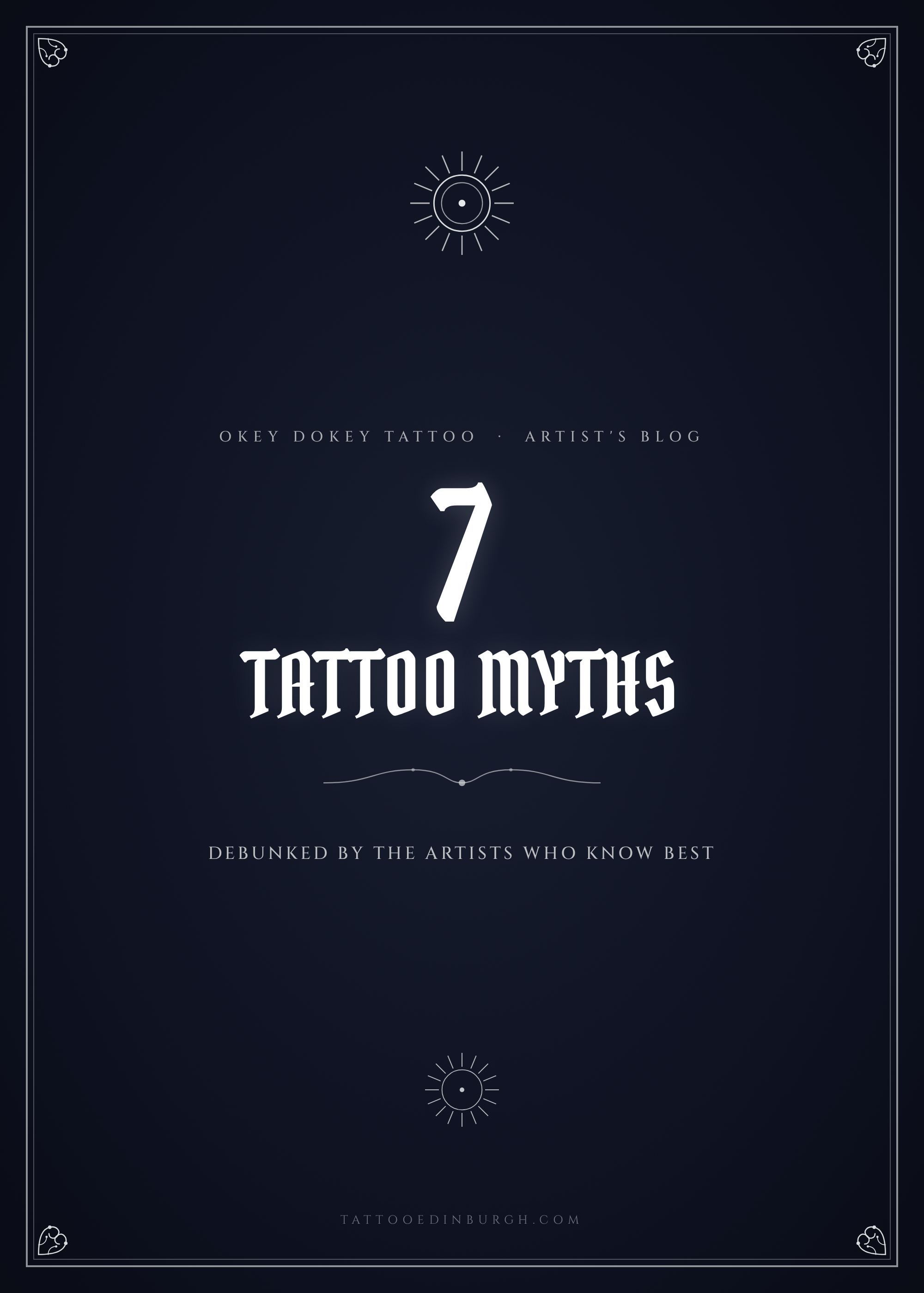 7 Tattoo Myths We Hear All the Time (And the Truth Behind Them)