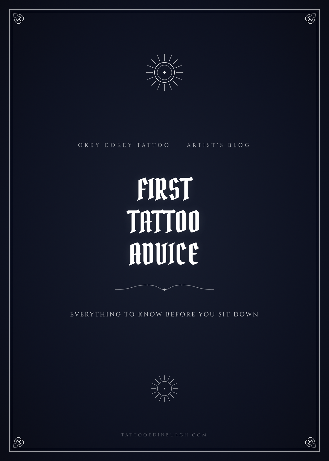 First Tattoo Advice