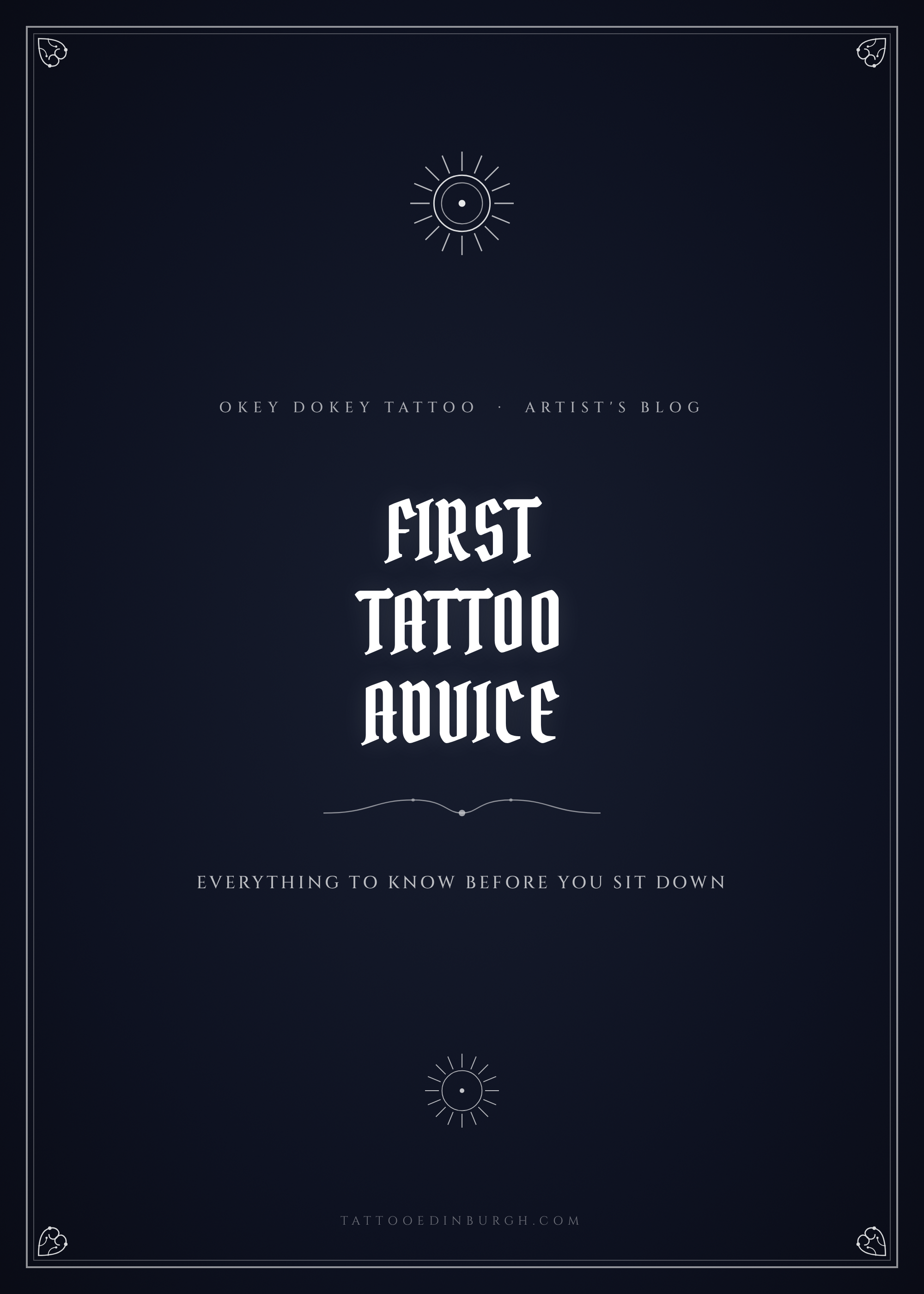 First Tattoo Advice