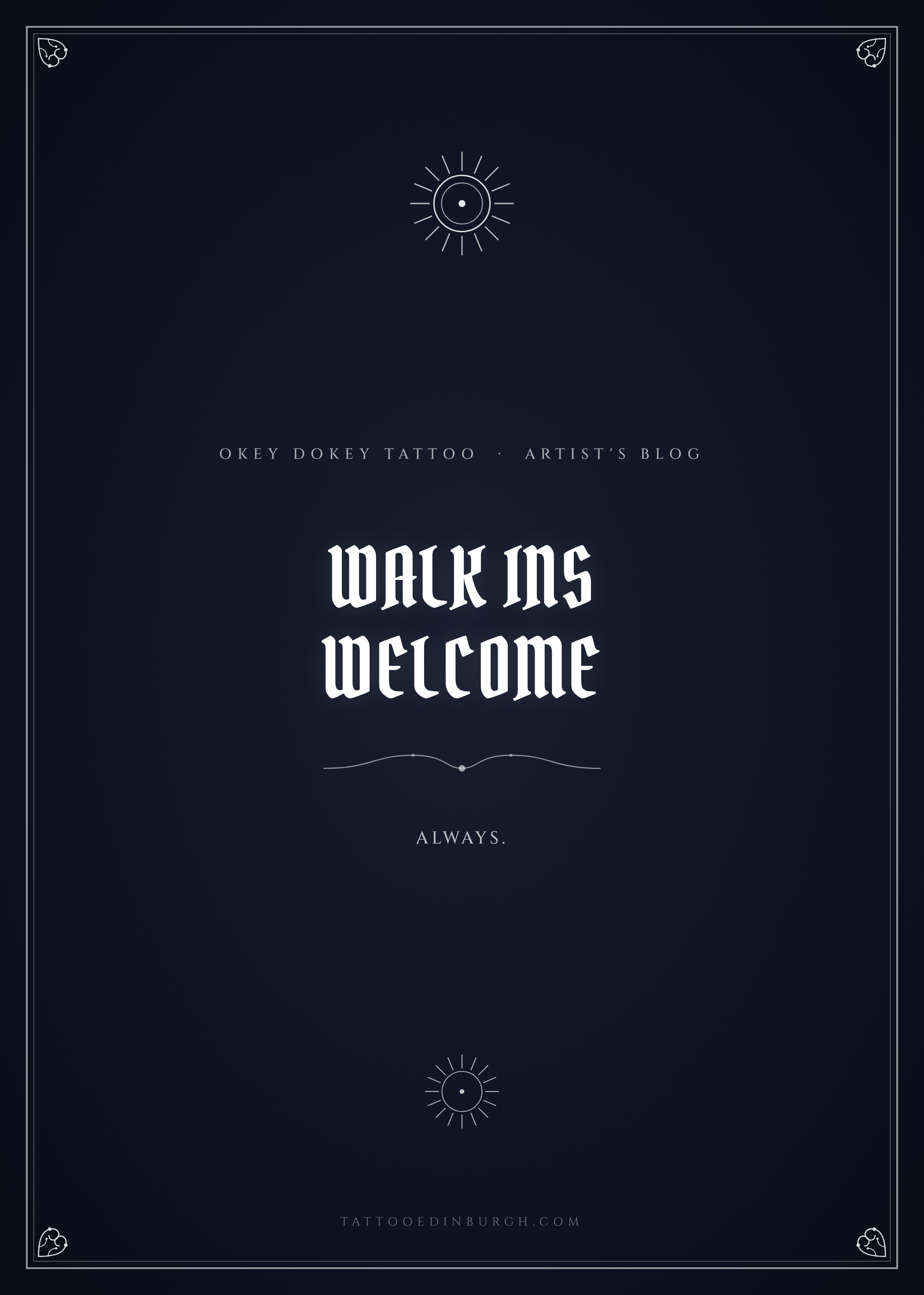 Walk-In Tattoo Edinburgh City Centre