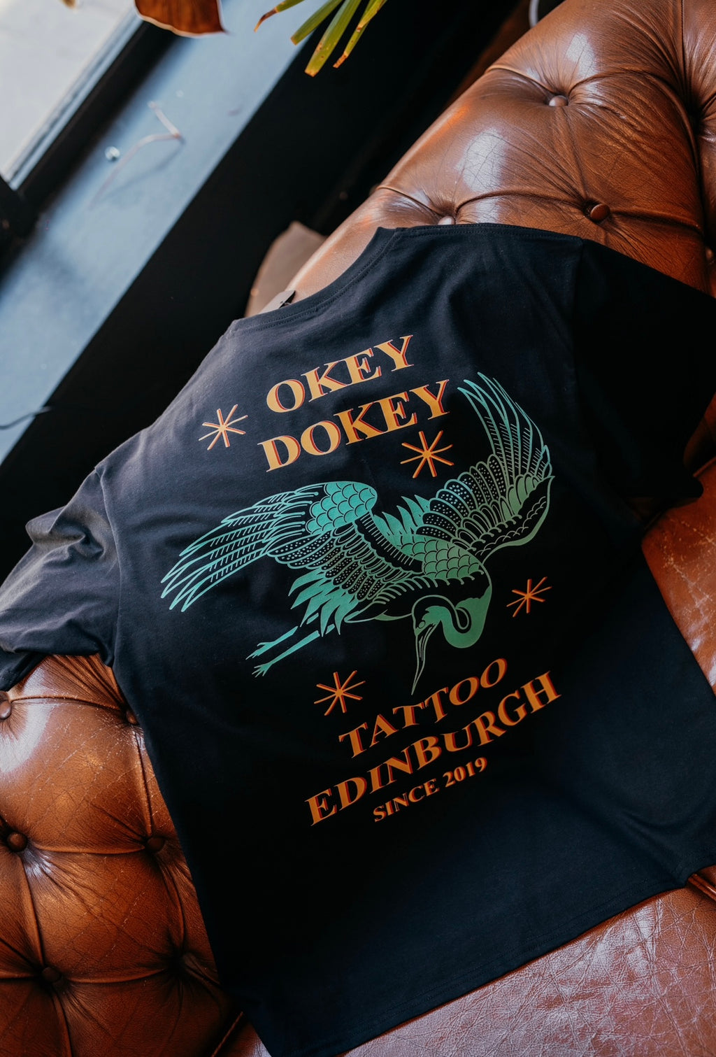 Okey Dokey Heron Tee