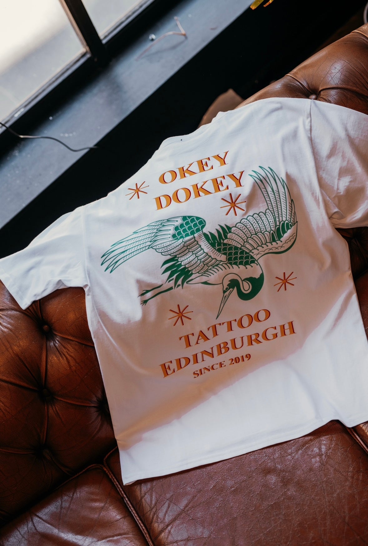 Okey Dokey Heron Tee